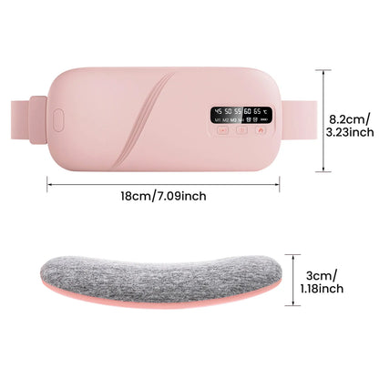 Portable Cordless Electric Heating Pad for Menstrual Cramp & Back Pain Relief