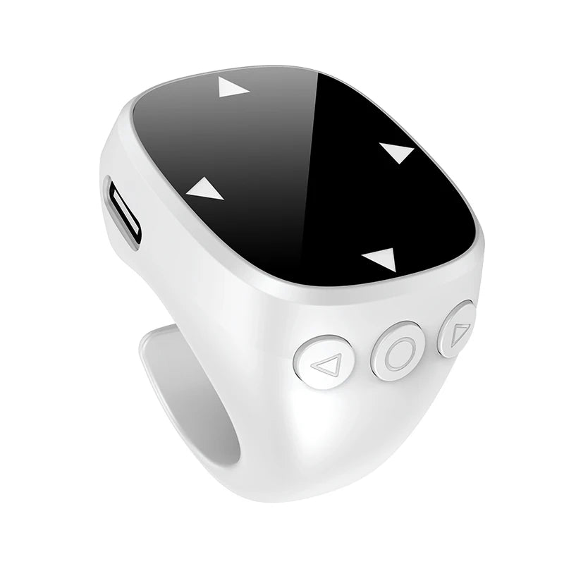Smart Bluetooth Fingertip Ring Remote Control - TikTok Scroller & Camera Shutter