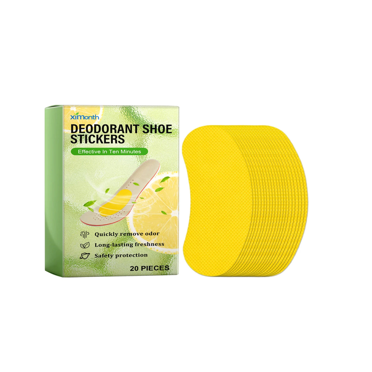 Shoe Deodorizer Patches – Odor Removal & Moisture Absorbing Foot Care