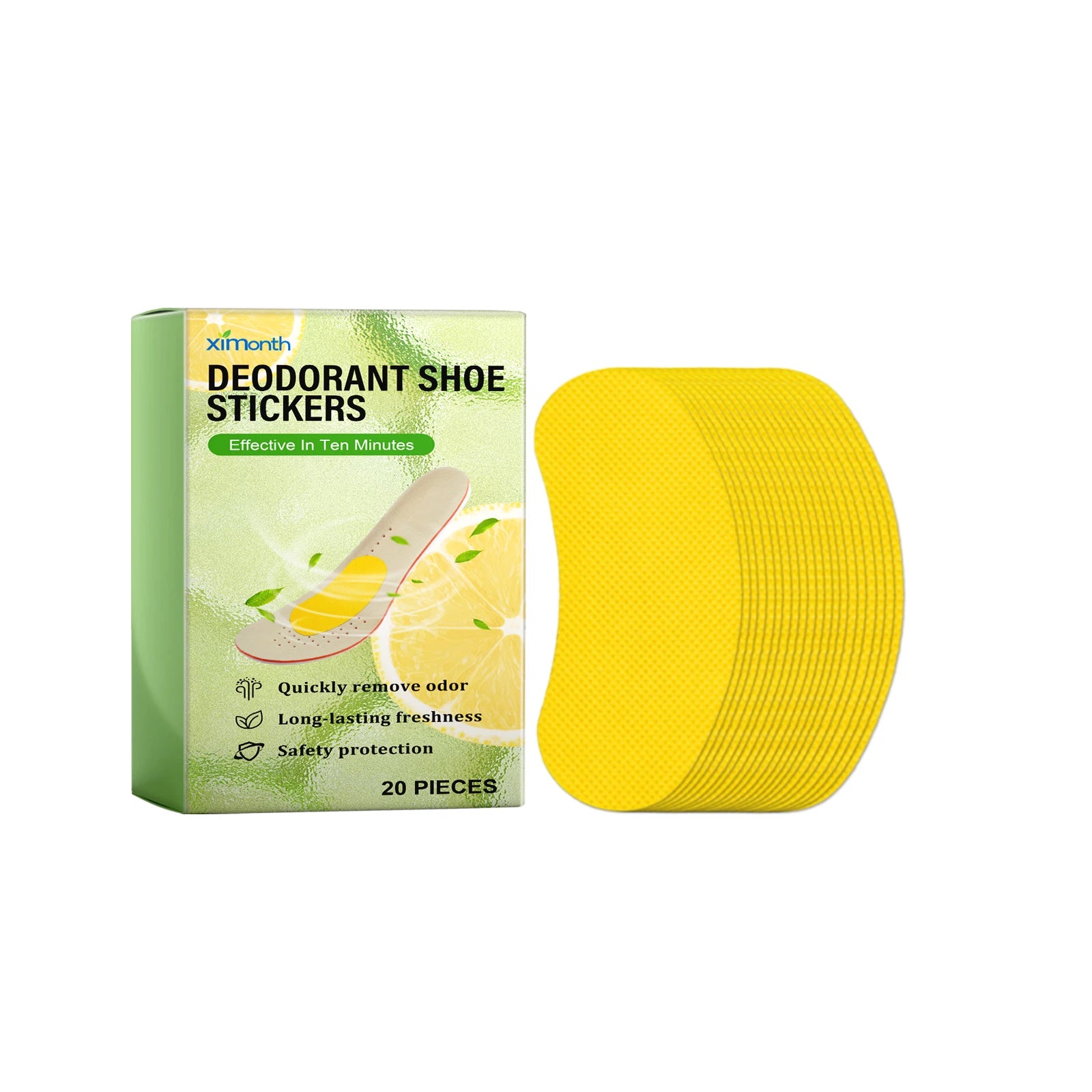 Shoe Deodorizer Patches – Odor Removal & Moisture Absorbing Foot Care - 12