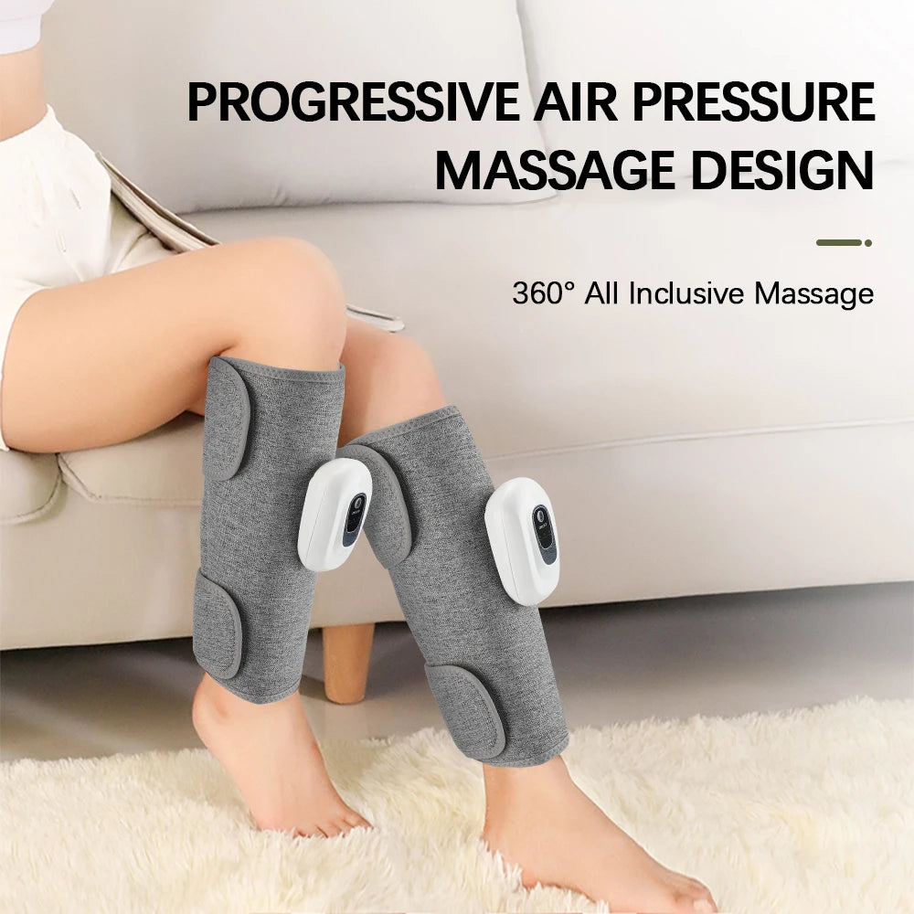 Wireless 360° Air Compression Calf Massager - Electric Leg Recovery Wrap - 1