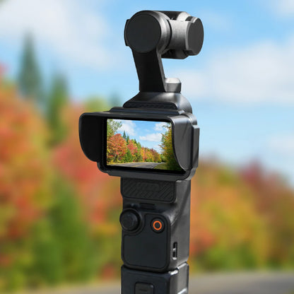 Sun Shade for DJI Osmo Pocket 3 - Anti-Glare Screen Hood & Light Shield