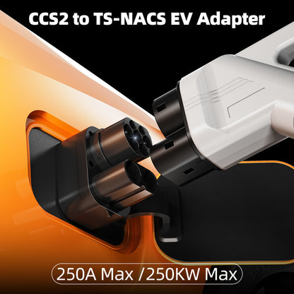 CCS2 to Tesla NACS Fast Charging Adapter for Model 3/X/Y/S
