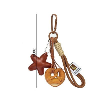 Luxury Baseball Letter Bag Charm