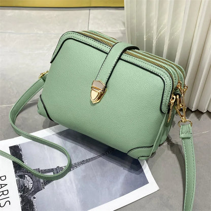 Luxury Vintage Square Shoulder Bag