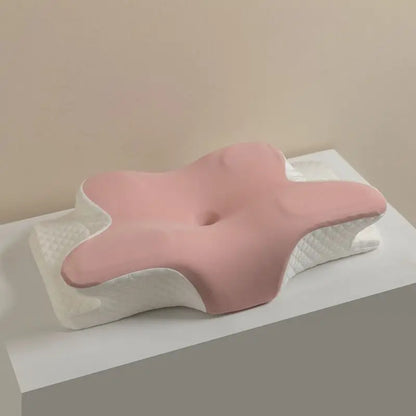 Cooling Memory Foam Cervical Pillow for Neck Pain & Comfortable Sleep