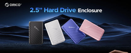 2.5" SATA to USB 3.0 External Hard Drive Enclosure Case for SSD/HDD