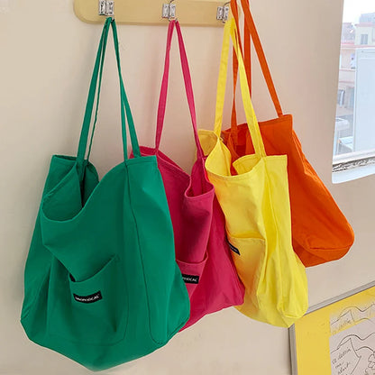 Luxury Korean Canvas Tote