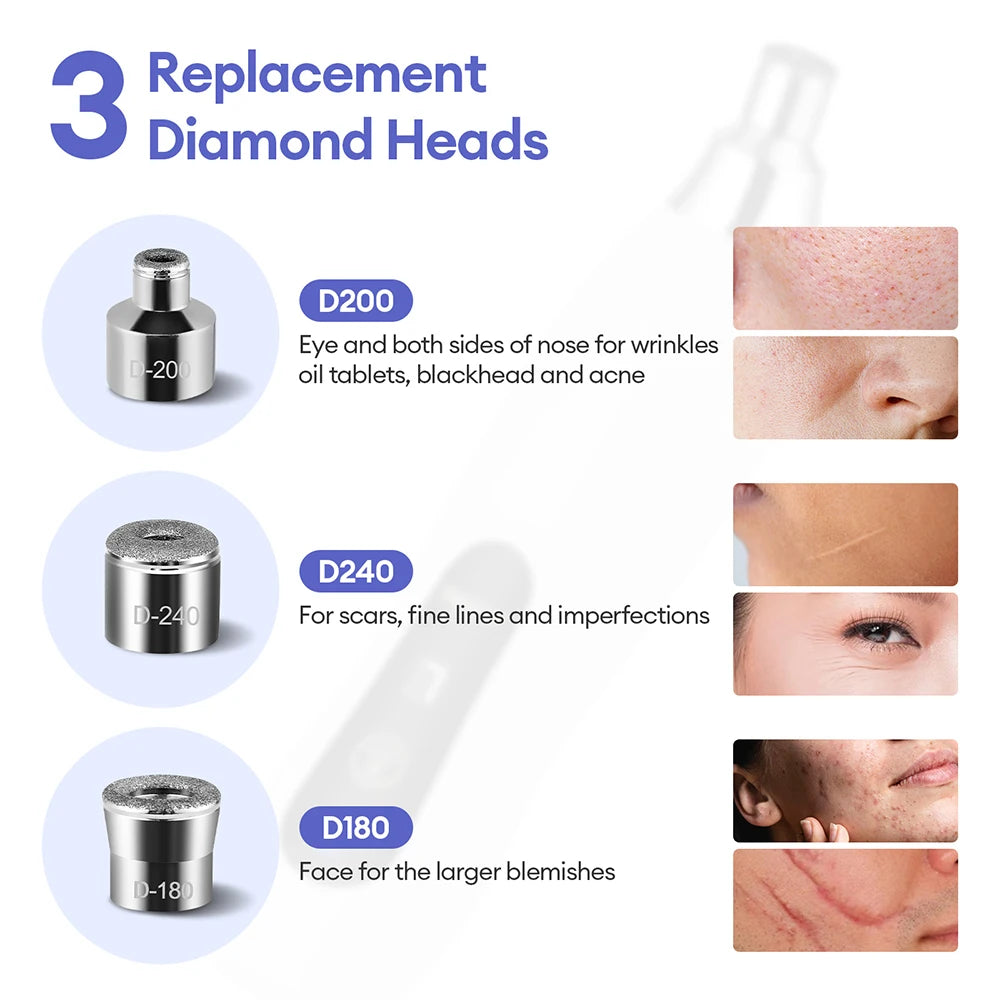 2-in-1 Diamond Microdermabrasion Machine & Hydrating Airbrush - 22
