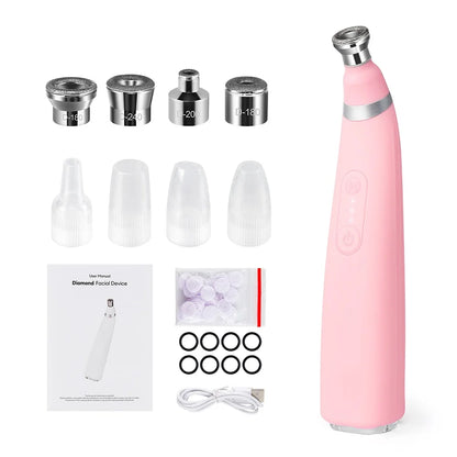 Professional 3-in-1 Diamond Microdermabrasion Facial Machine