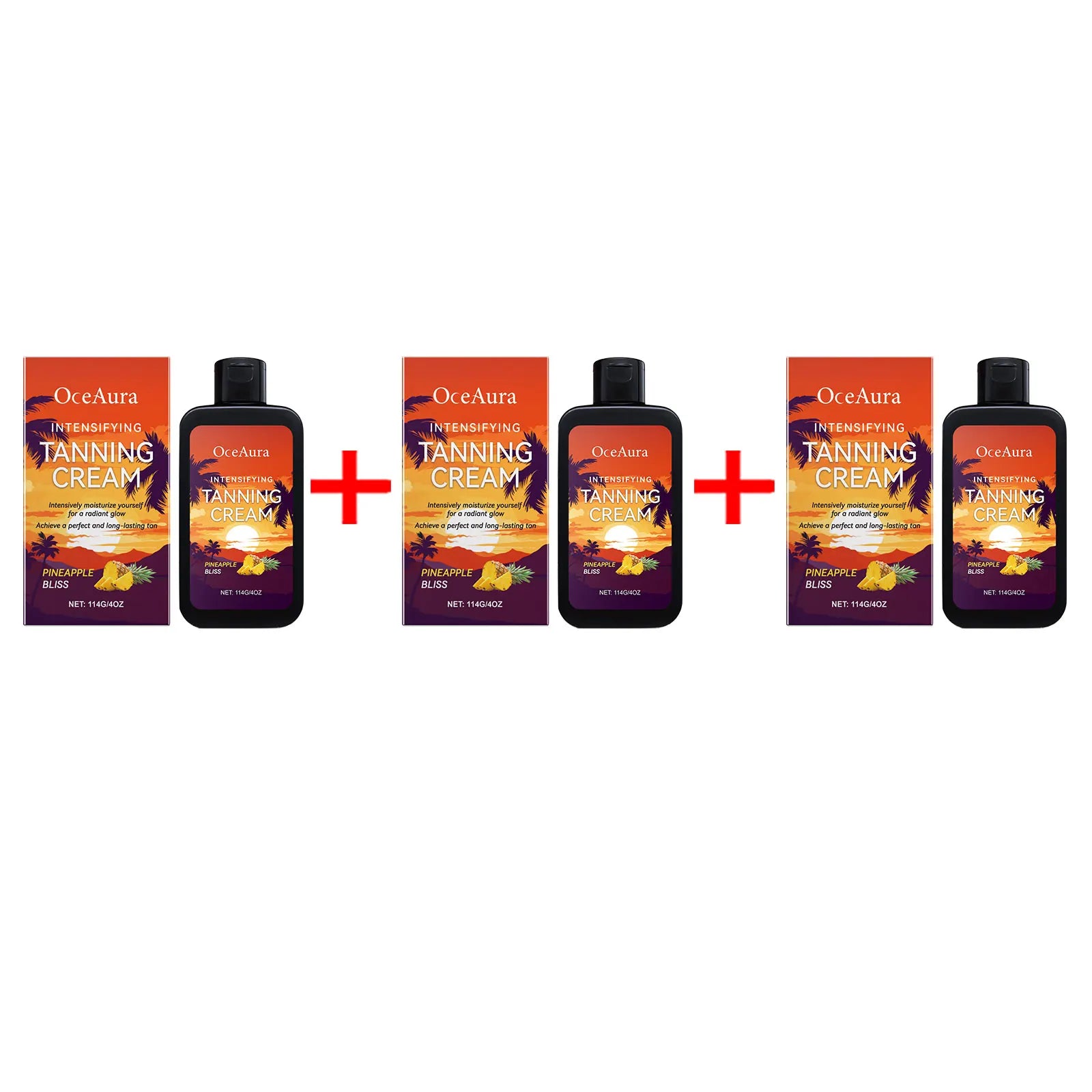 Natural Tanning Accelerator Cream for Sunbed & Outdoor Deep Bronze Glow - 13