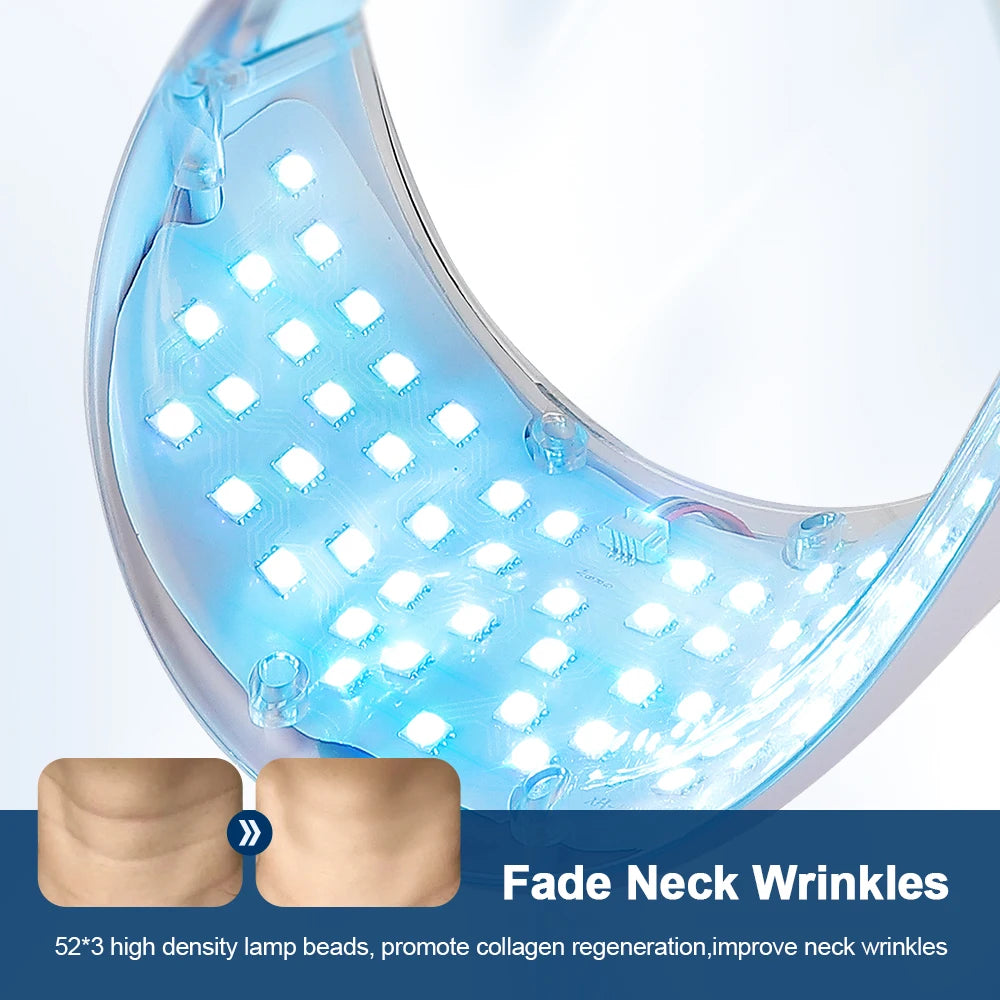 7-Color LED Neck Mask - Anti-Wrinkle & Skin Firming - 3