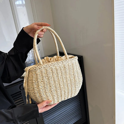 Luxury Handmade Straw Tote