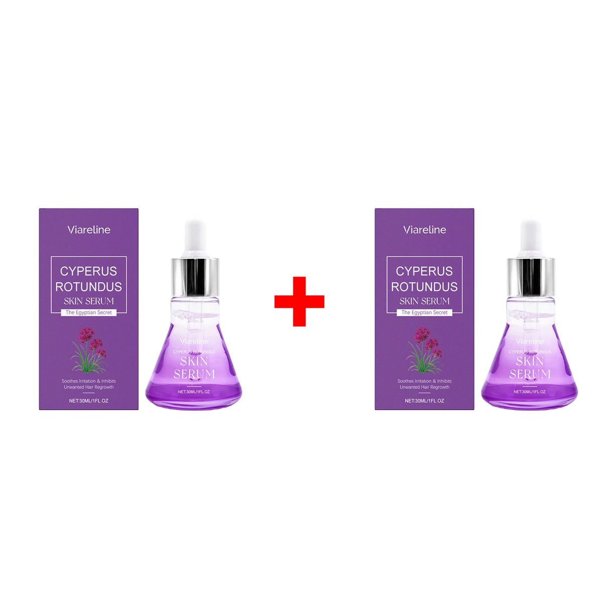Cyperus Rotundus Skin Serum: Hair Regrowth Inhibitor & Post-Wax Soothing Essence