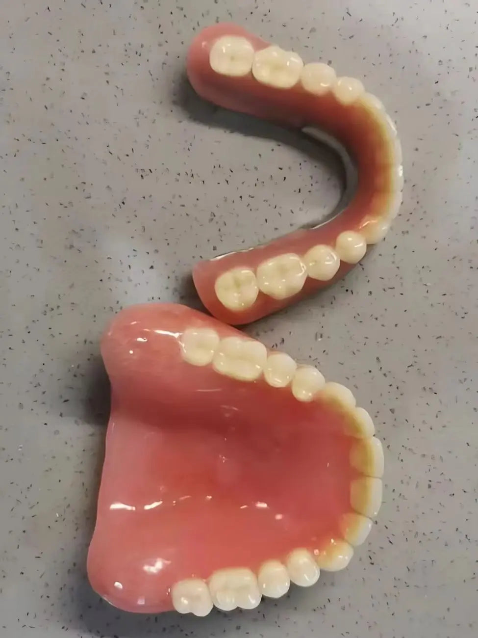 Comfort Fit Silicone Cosmetic Dentures - Natural Looking Instant Smile Veneers - 1