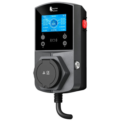 22KW Smart EV Wallbox Charger - WiFi App Control & Weatherproof EVSE
