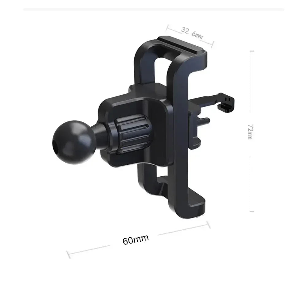 Universal 17mm Ball Head Car Air Vent Phone Holder Mount Clip - 11
