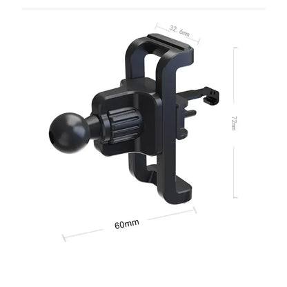 Universal 17mm Ball Head Car Air Vent Phone Holder Mount Clip