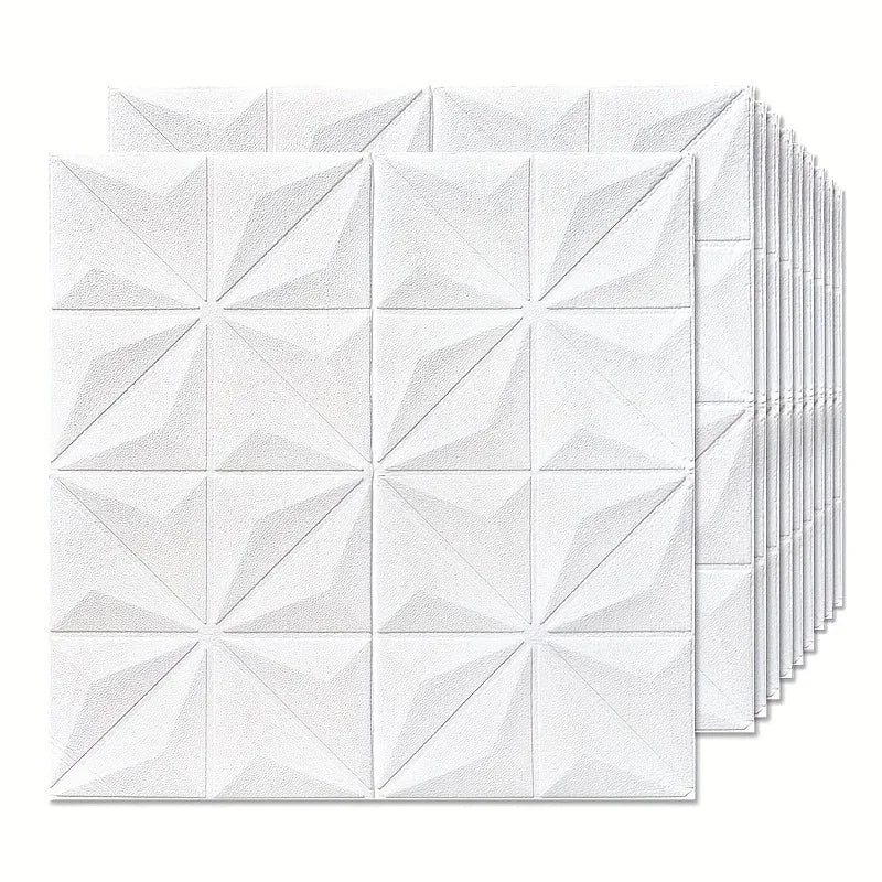 3D Peel & Stick Wall Panels - Waterproof Foam Wallpaper - 8