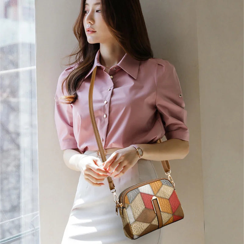 Luxury Vintage PU Shell Bag