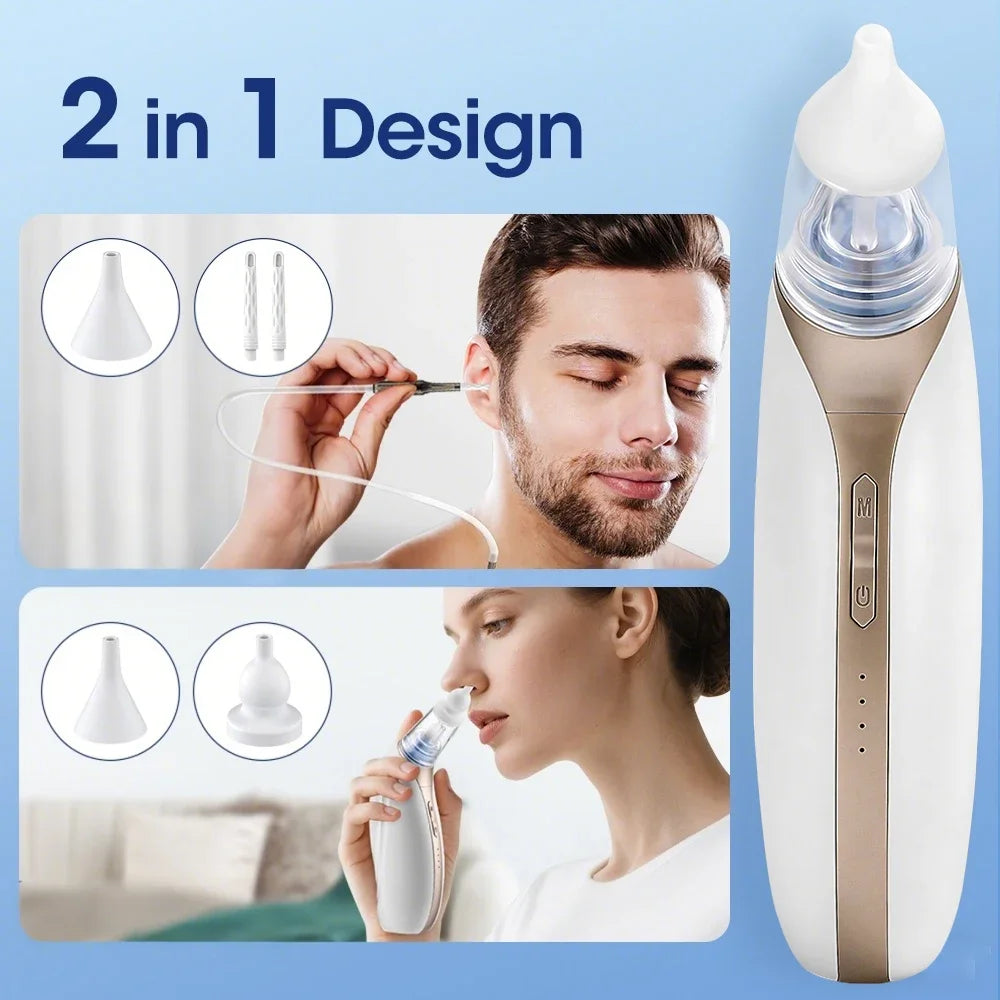 Intelligent Electric Earwax Removal Vacuum Cleaner with Adjustable Suction - 2