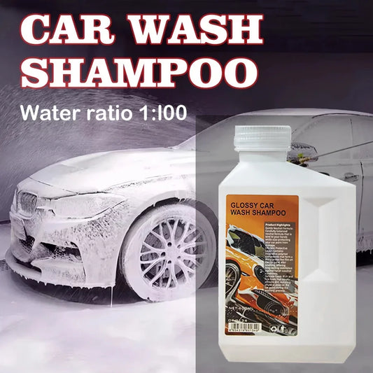 Concentrated Car Wash Shampoo & Protective Wax Liquid