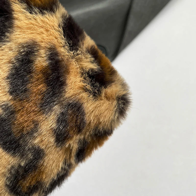 Leopard Retro Makeup Bag