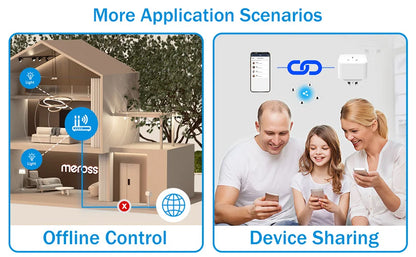 AU Smart WiFi Plug with Energy Monitor - Voice Control & Timer Socket