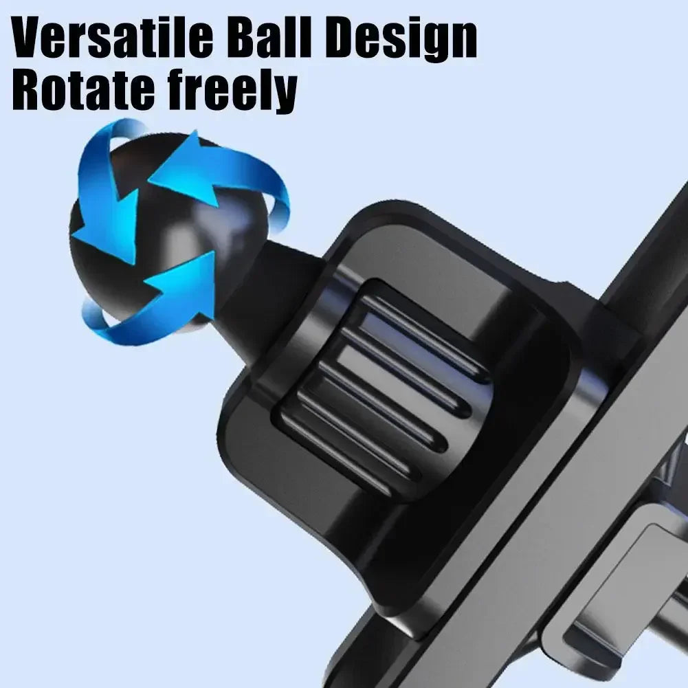 Universal 17mm Ball Head Car Air Vent Phone Holder Mount Clip - 5