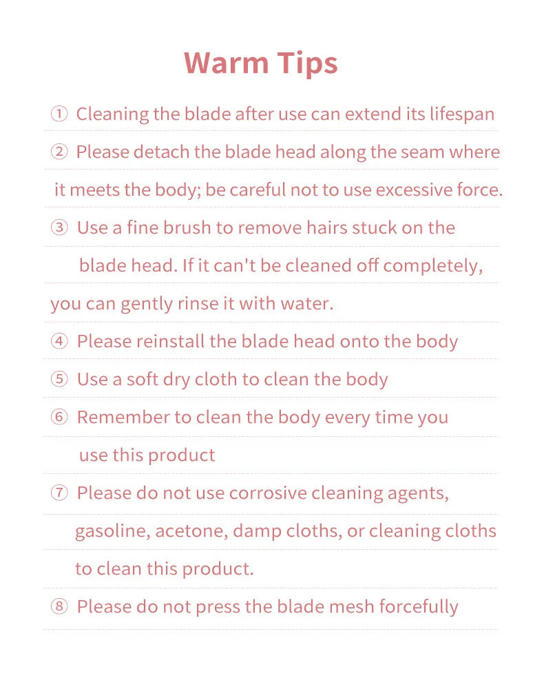 2-in-1 Women’s Electric Shaver & Painless Body Hair Remover