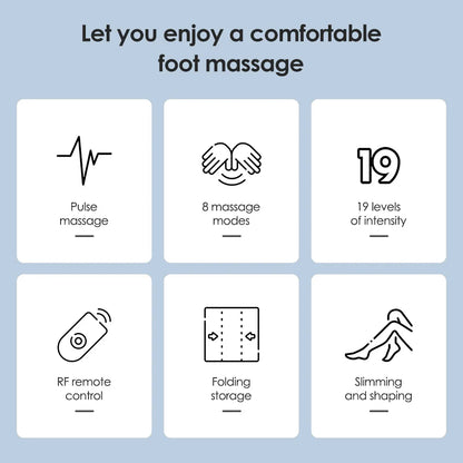 EMS Electric Foot Massager Pad - Pain Relief & Muscle Stimulator