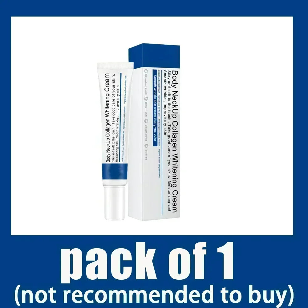 Neck Firming & Tightening Collagen Cream - Anti-Aging Face & Chin Sculpting Care - 11