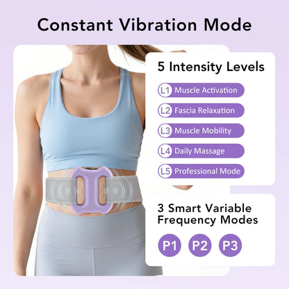 Electric Fascia Ring Full-Body Vibration Massager for Muscle Recovery