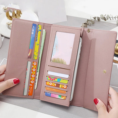 Luxury Multifunctional Long Wallet