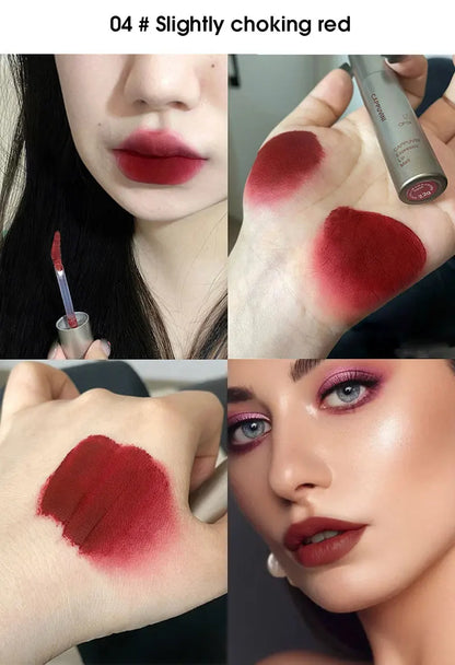 Velvet Matte Liquid Lipstick - Waterproof & Long-Lasting Smudge-Proof Lip