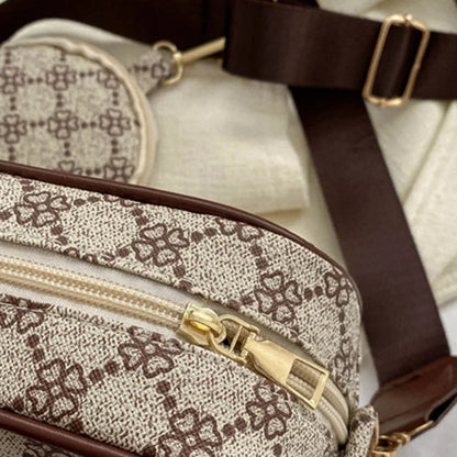 Trendy Plaid Crossbody