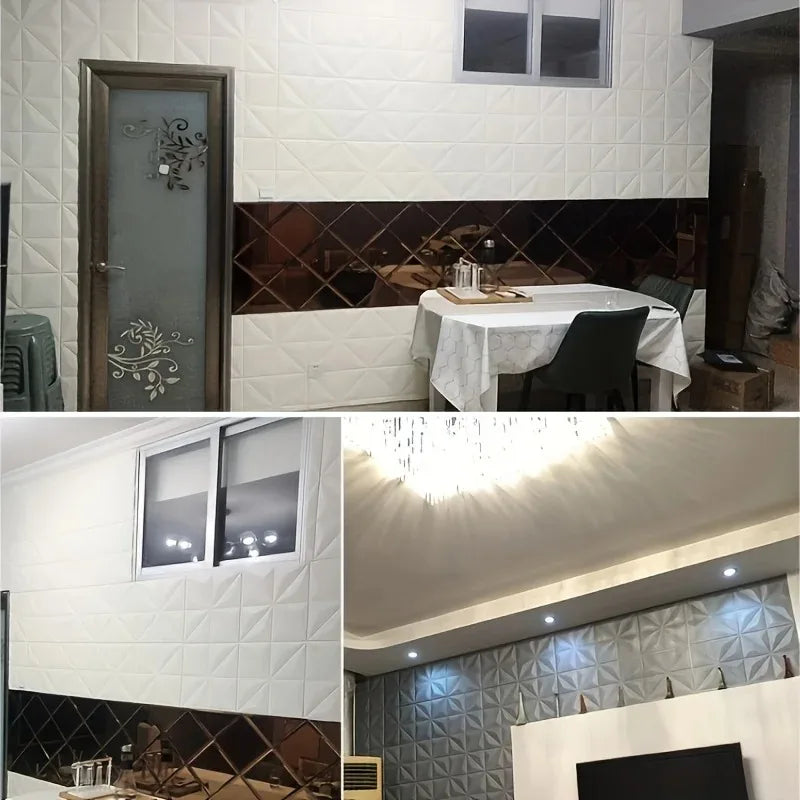 3D Peel & Stick Wall Panels - Waterproof Foam Wallpaper - 11