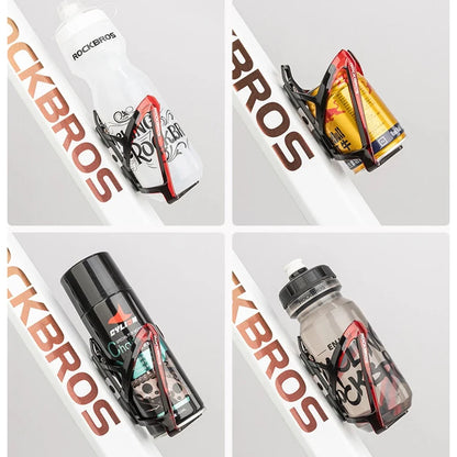 ROCKBROS 750ml Cycling Water Bottle and Cage Set – Lightweight & Durable