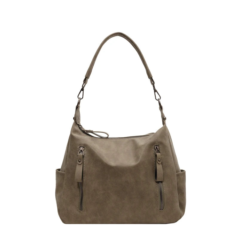 Luxury Retro Matte Shoulder Bag