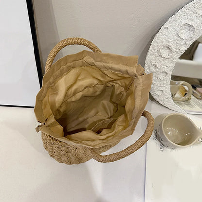 Luxury Handmade Straw Tote