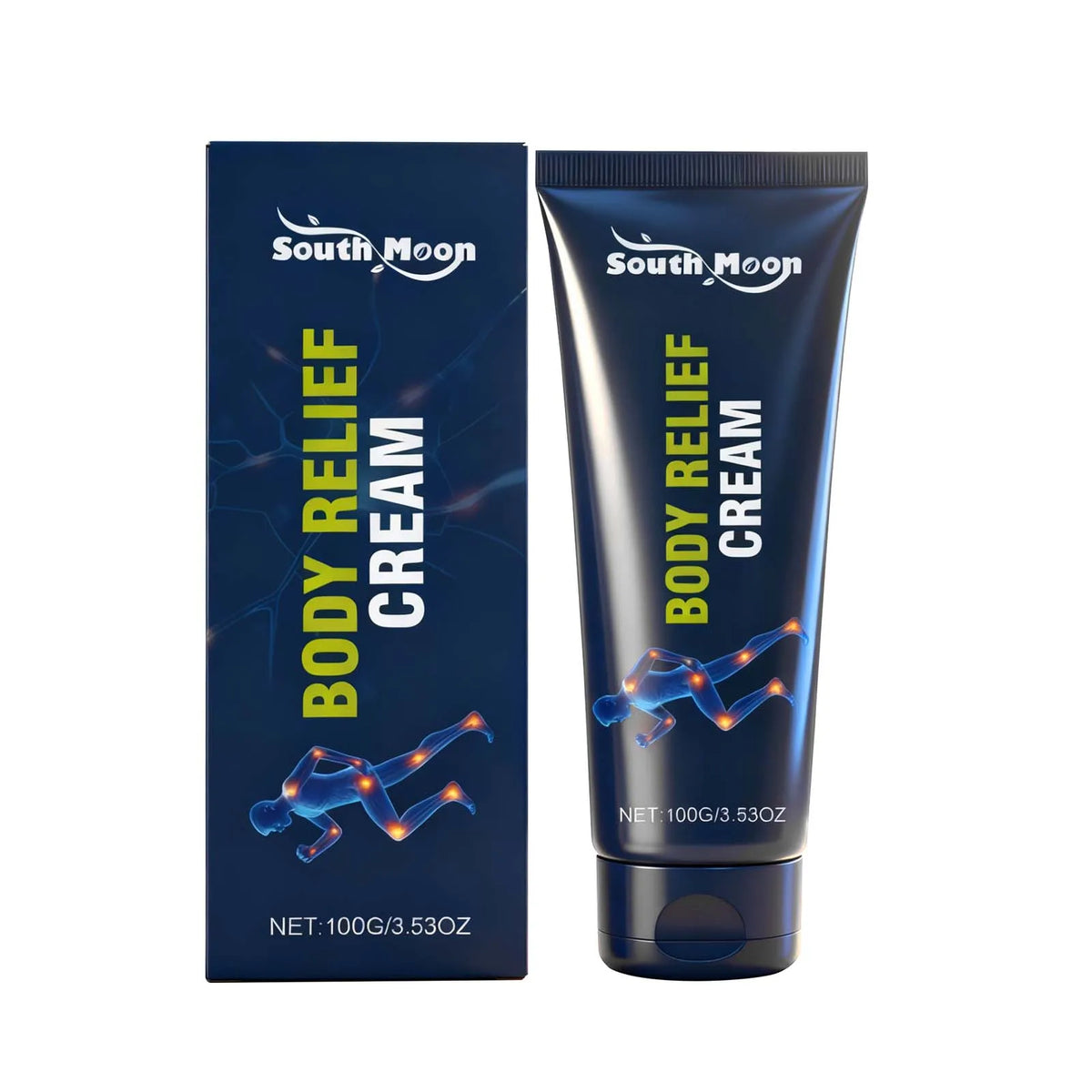 South Moon Joint & Muscle Relief Cream – Natural Soothing Body Recovery Massage Cream