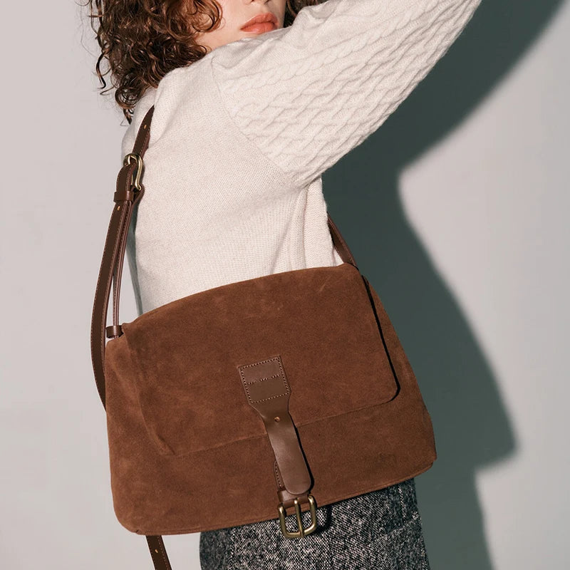 Luxury Matte Leather Tote Bag
