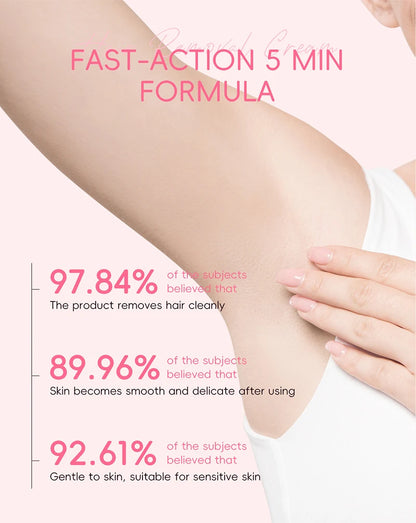 Japan Sakura Painless Hair Removal Cream for Smooth Silky Skin
