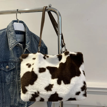Luxury Plush Korean Shoulder Bag