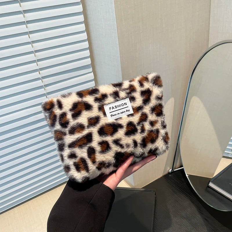Leopard Retro Makeup Bag