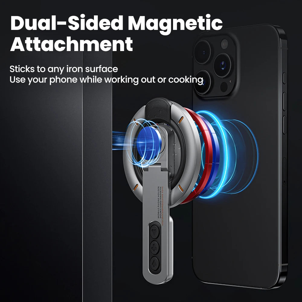 360° Magnetic Phone Stand & Ring Holder for MagSafe iPhones