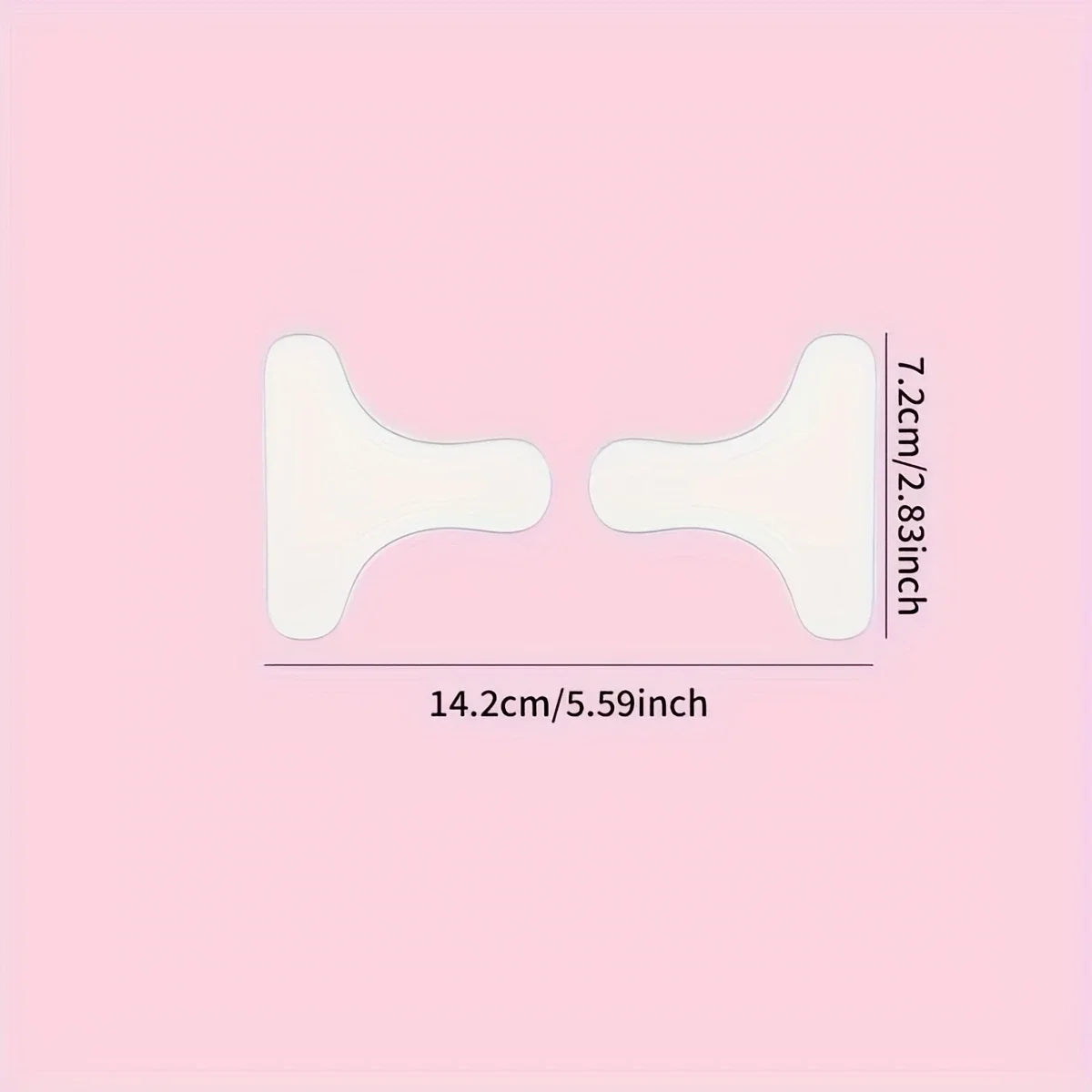 Silicone T-Shaped Eye Patches for Wrinkle Reduction & Anti-Aging Skincare