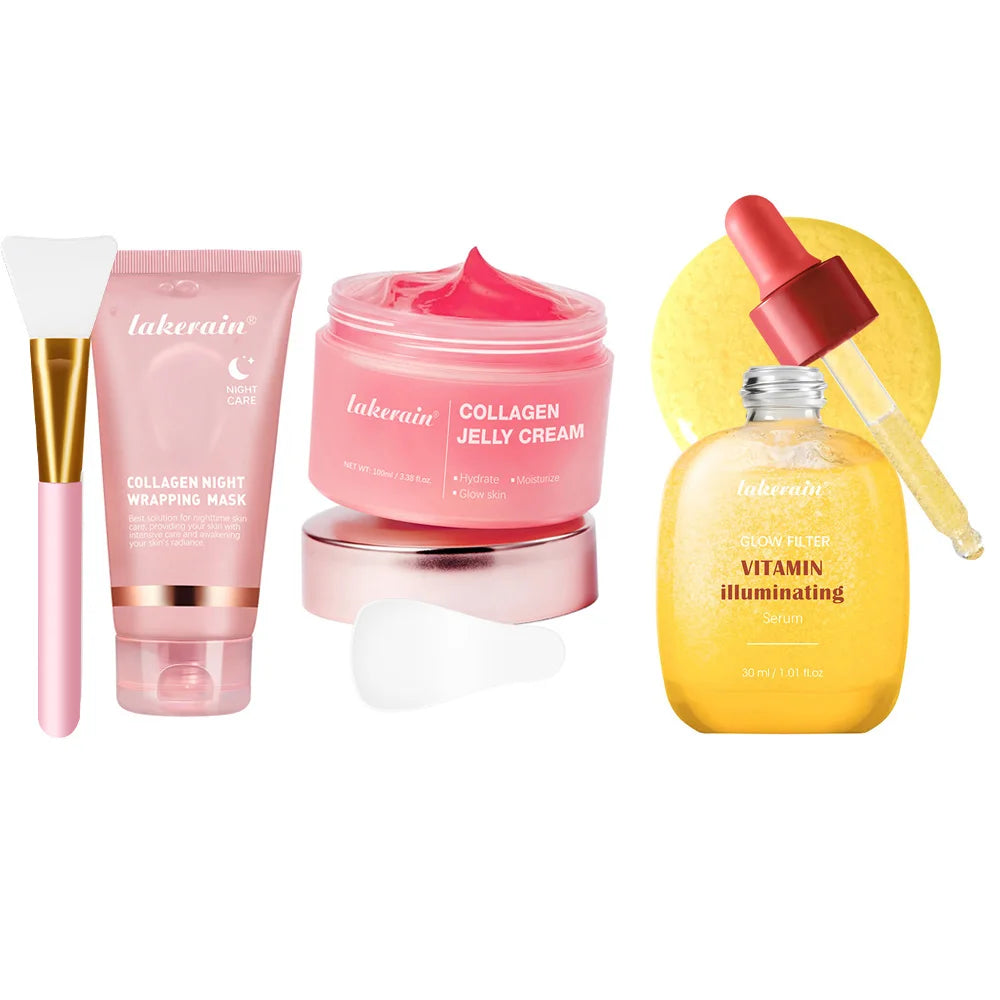 Overnight Collagen Wrapping Mask - Hydrating Peel-Off Facial Gel - 49