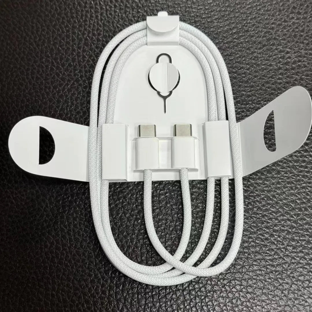60W USB-C Fast Charging Cable for iPhone 16, Samsung & Android Devices - 6