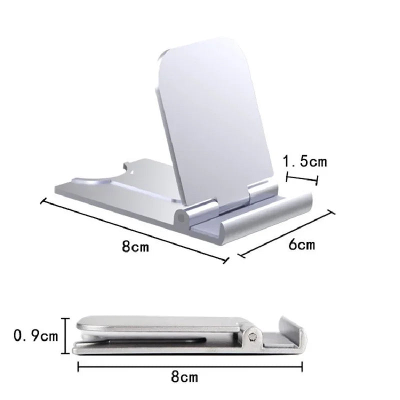 Adjustable Foldable Desktop Phone & Tablet Stand for iPhone, iPad & Samsung - 6